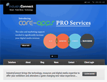 Tablet Screenshot of industryconnect.com